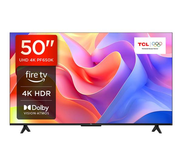TCL PF650K 50\" LED 4K HDR Smart Fire TV with Freely - 50PF650K