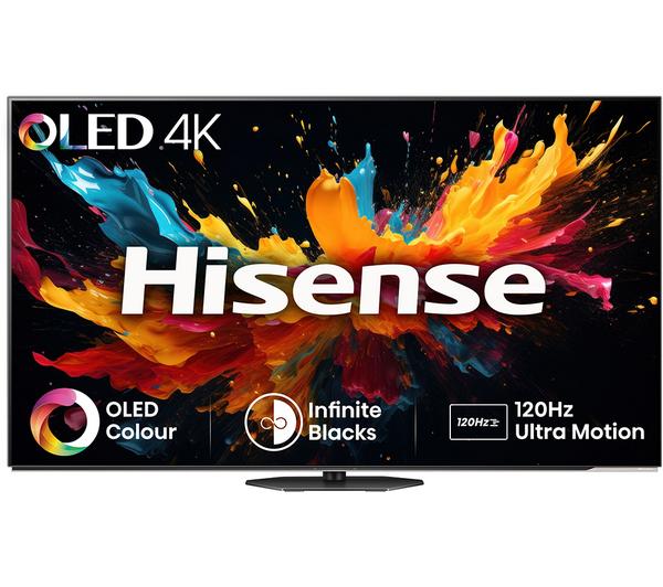 HISENSE 55A85NTUK 55\" Smart 4K Ultra HD HDR OLED TV with Amazon Alexa