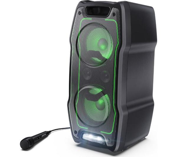 SHARP XParty Sing PS-931 Portable Bluetooth Megasound Party Speaker – Black