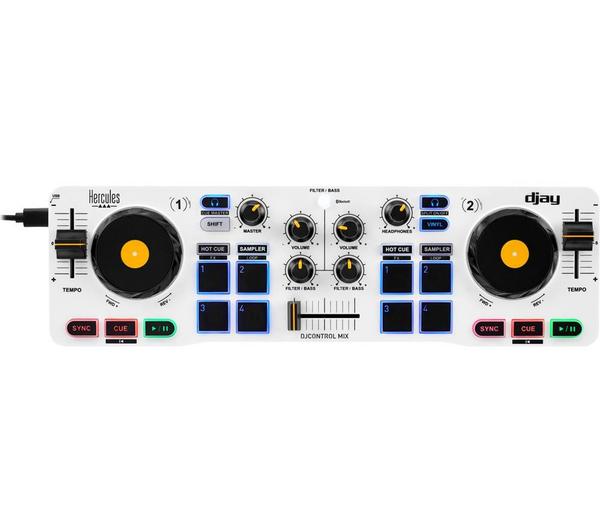 HERCULES DJControl Mix - White