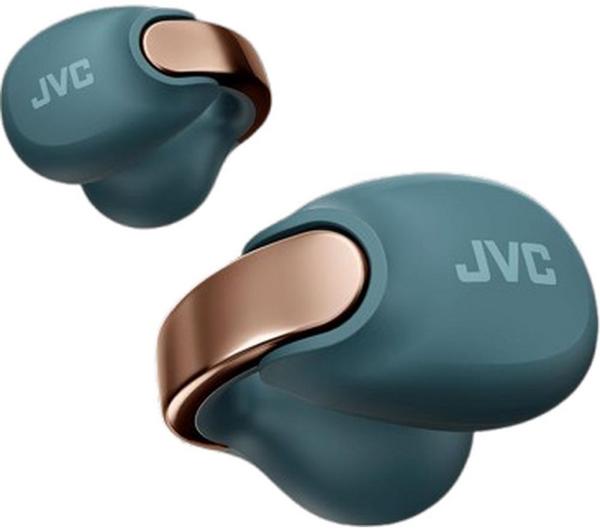 JVC Nearphones HA NP1T-A Wireless Bluetooth Sports Earbuds - Blue