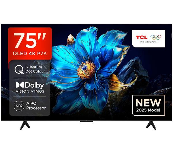 TCL 75P7K 75\" Smart 4K Ultra HD HDR QLED TV