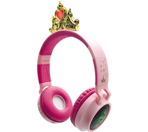 LEXIBOOK HPBT015DP Wireless Bluetooth Kids Headphones - Disney Princess