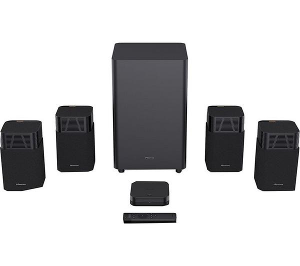 HISENSE HT Saturn 4.1.2 Wireless Sound Bar with Dolby Atmos & DTS Virtual:X
