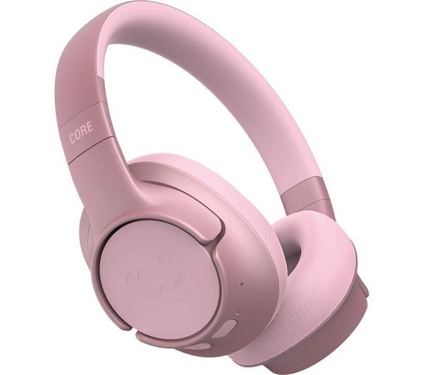FRESH N REBEL Clam Core Wireless Bluetooth Headphones - Pastel Pink