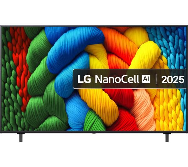 LG NANO80 65\" NanoCell AI 4K HDR Smart TV 2025 - 65NANO80A6B