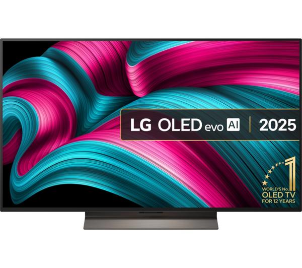 LG C5 48\" OLED evo AI 4K HDR Smart TV 2025 - OLED48C56LB