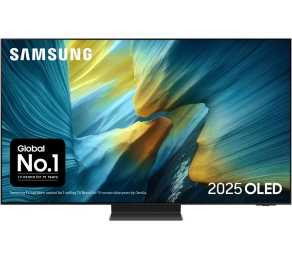 SAMSUNG S95F 77\" OLED Glare Free 4K Vision AI Smart TV 2025 - QE77S95F