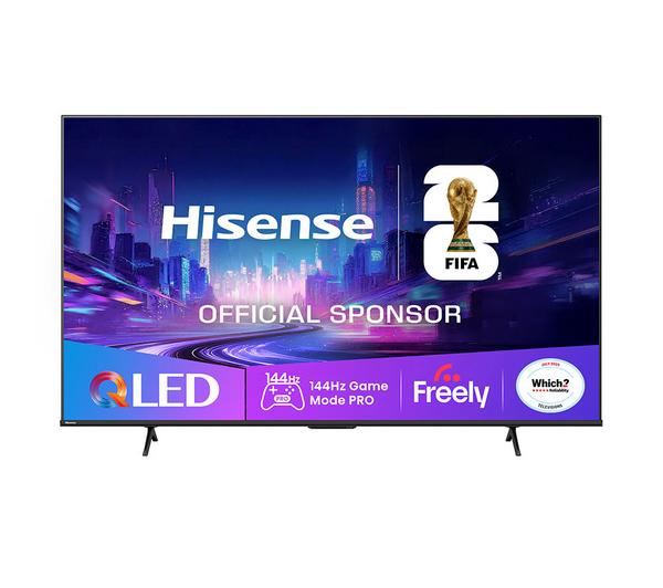 HISENSE E7Q PRO 85\" QLED 4K HDR Smart TV with Freely - 85E7QTUK PRO