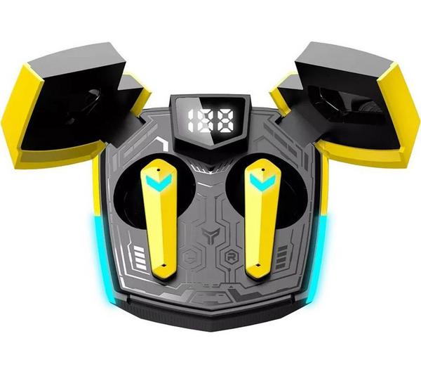 CANYON DoubleBee GTWS-2 Wireless Bluetooth Gaming Earbuds - Yellow