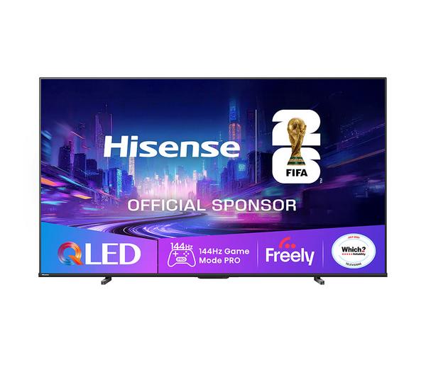HISENSE E7Q PRO 100\" QLED 4K HDR Smart TV with Freely - 100E7QTUK PRO