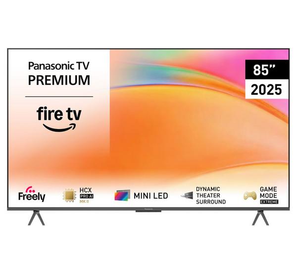 PANASONIC W95B 85\" Mini LED 4K HDR Smart Fire TV with Freely - TV-85W95BEB