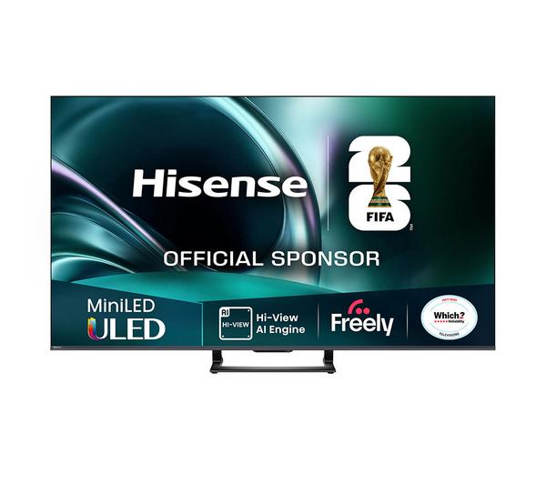 HISENSE U7Q 50\" Mini LED 4K 144Hz Smart AI TV with Freely - 50U7QTUK