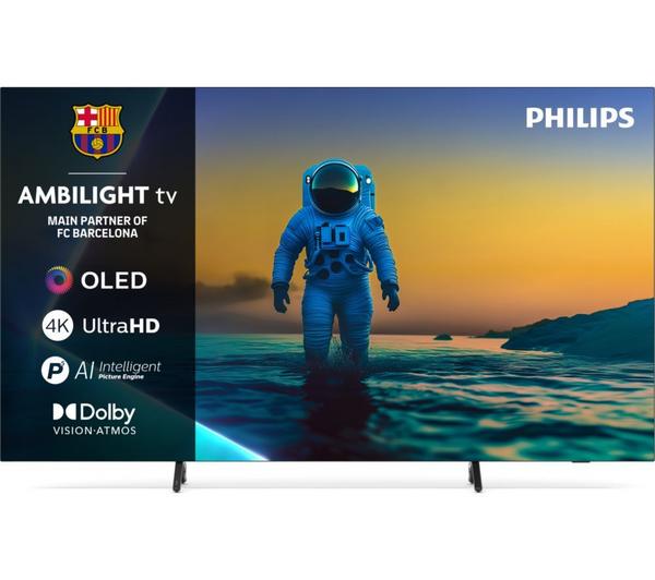 PHILIPS OLED810 77\" OLED 4K HDR Ambilight Smart TV - 77OLED810/12