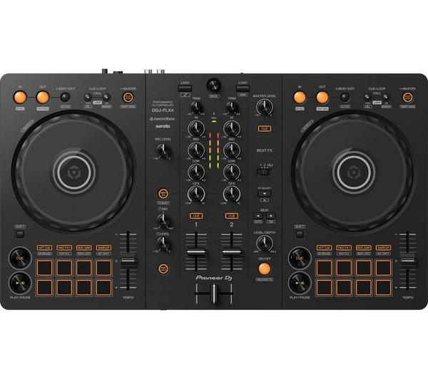 PIONEER DJ DDJ-FLX4 2-channel DJ Controller - Black