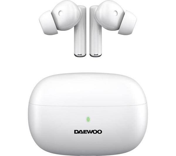 DAEWOO Air Buds AVS1626GE Wireless Bluetooth Earbuds - White
