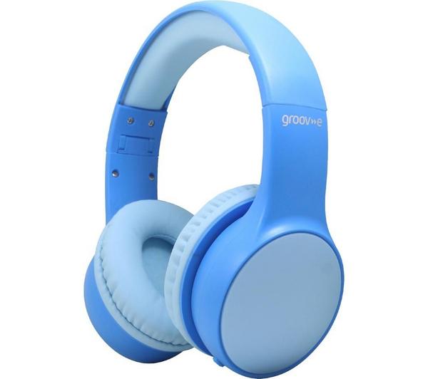 GROOV-E KIDZ Wireless Bluetooth Kids Headphones - Blue