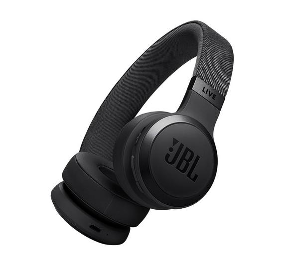 JBL Live 670NC Wireless Bluetooth Noise-Cancelling Headphones - Black