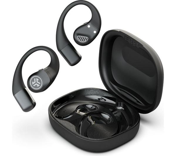 JLAB Epic Open Sport Wireless Bluetooth Earbuds - Black