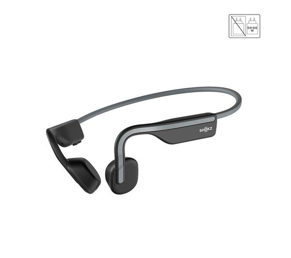 SHOKZ OpenMove Wireless Bluetooth Sports Headphones - Grey