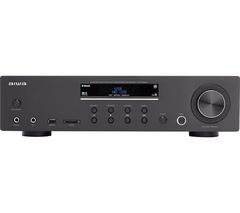 AIWA AMU-120BT Bluetooth Mini Hi-Fi System - Black