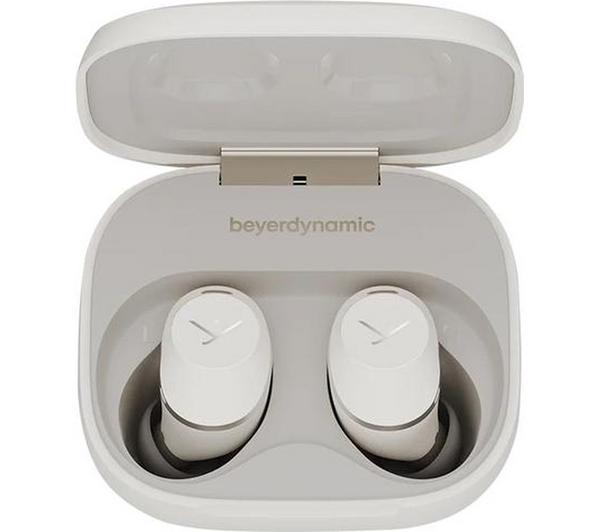 BEYERDYNAMIC Amiron 300 Wireless Bluetooth Noise-Cancelling Earbuds - Cream