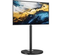 TTAP FSC-BLK 480 mm TV Stand with Bracket for up to 65" TVs - Black