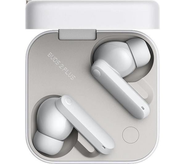NOTHING CMF Buds 2 Plus Wireless Bluetooth Noise-Cancelling Earbuds - Light Grey
