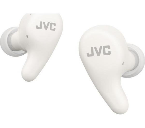 JVC HA-A23T-W Wireless Bluetooth Noise-Cancelling Earbuds - White