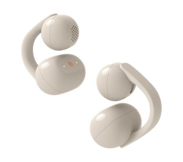 SONY LinkBuds Clip Open Wireless Bluetooth Earbuds - Greige