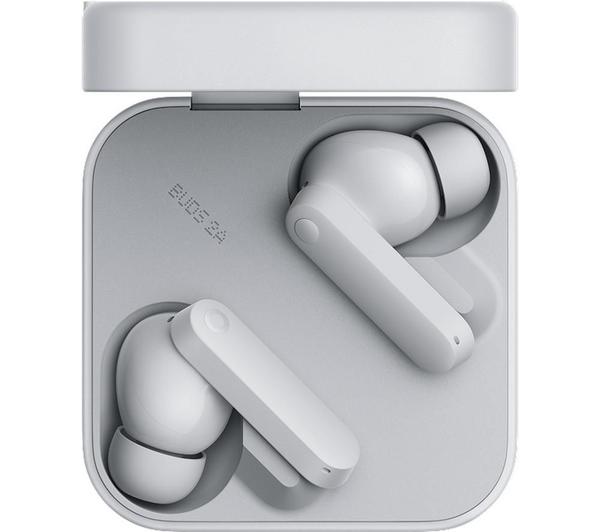 NOTHING CMF Buds 2a Wireless Bluetooth Noise-Cancelling Earbuds - Light Grey